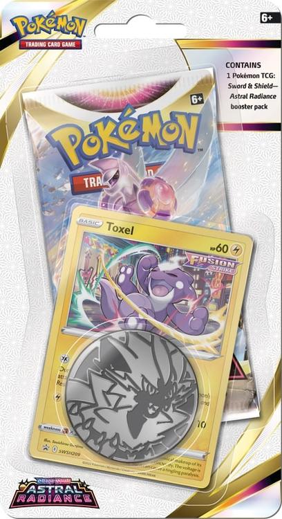 Pokémon - Checklane Blister  -  Sword & Shield  -  Astral Radiance  -  Toxel
