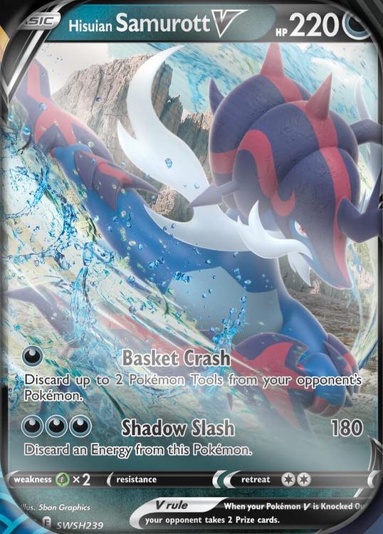 Pokémon  -  Divergent Power Tin  -  Samurott V