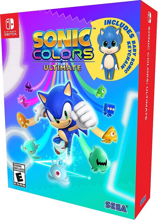 SONIC COLORS ULTIMATE  -  Lunch edition avec porte-clé (usagé)