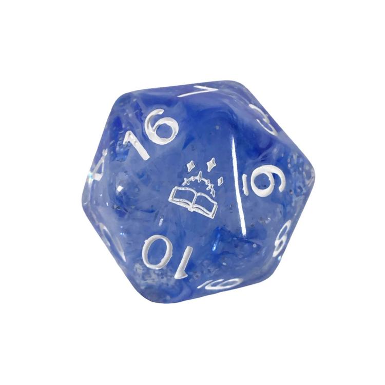 Role 4 initiative - Ensemble de 7 dés polyédriques  -  Diffusion Wizard's Arcana avec symbole
