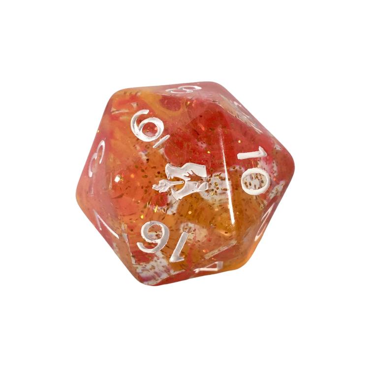 Role 4 initiative - Ensemble de 15 dés polyédriques  -  Diffusion Sorcerer's Bloodline avec symbole