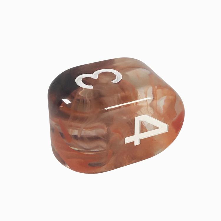 Role 4 initiative - 7 Polyhedral Dice Set - Barbarian Rage Diffusion