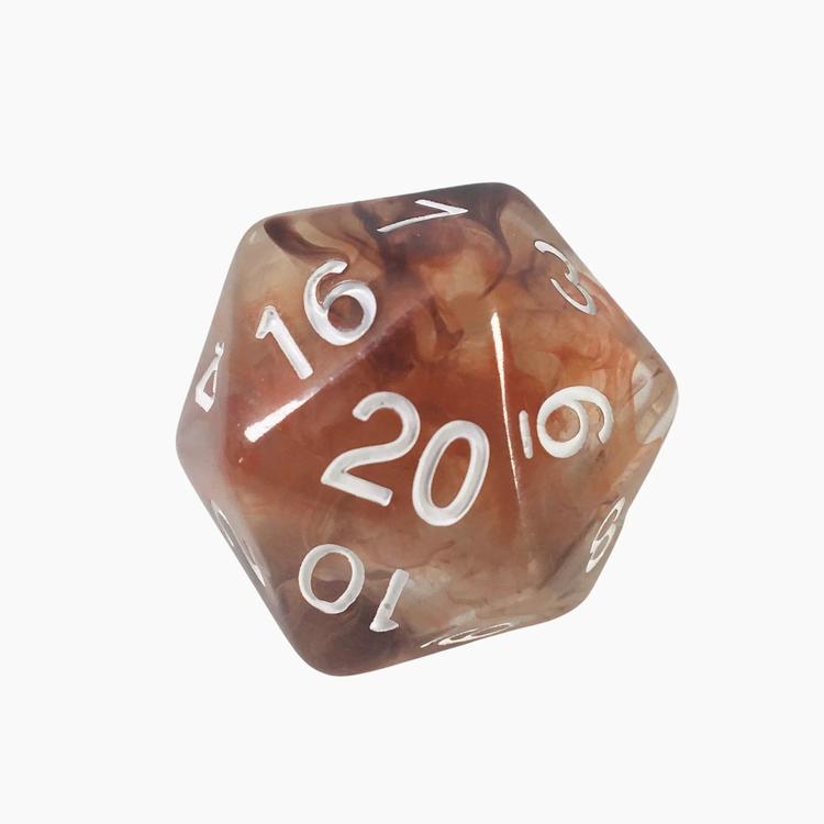 Role 4 initiative - 7 Polyhedral Dice Set - Barbarian Rage Diffusion