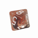 Role 4 initiative - Ensemble de 7 dés polyédriques  -  Diffusion Barbarian Rage