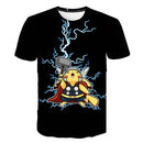 Pokémon T-shirt - Pikachu thinks he's Thor