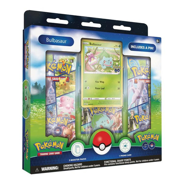 Pokémon Go - Boîte de collection avec épinglette de Bulbasaur