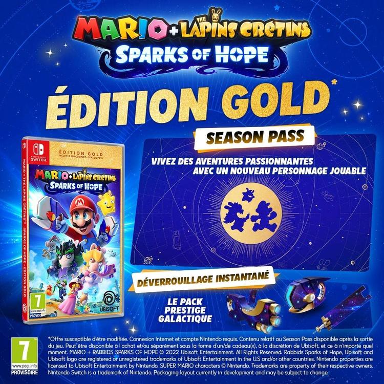 Mario + Rabbids: Sparks of Hope [Édition Or] (usagé)