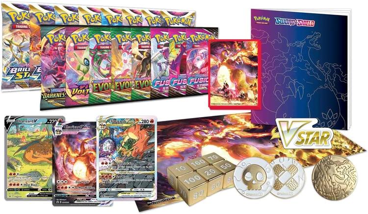 Pokémon - Boîte de collection Ultra-premium  -  Sword & Shield  -  Charizard V Star