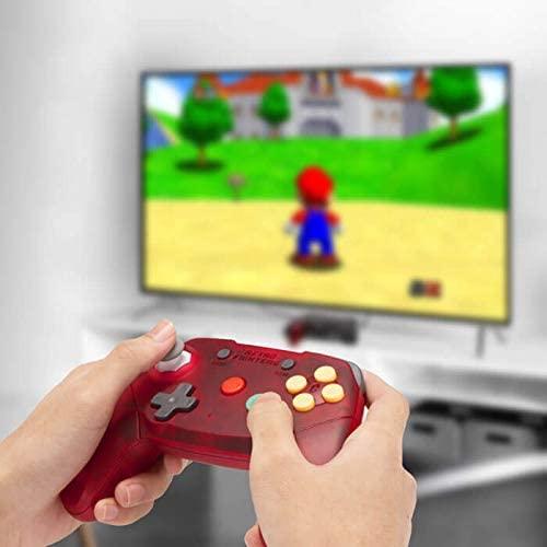 Retro Fighters - Manette Brawler64 SANS fil pour Nintendo 64 - Turquoise