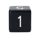 Role 4 initiative - Ensemble de 15 dés polyédriques  -  Opaque Black