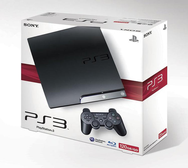 Sony Playstation 3 Modèle 2 slim noire - 120GB (usagé)