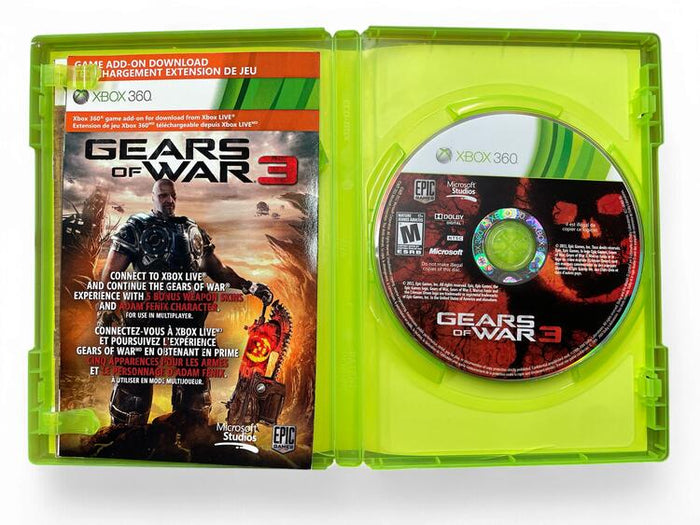 Microsoft Xbox 360 Gears of War 3 Edition 320GB (Red & Black