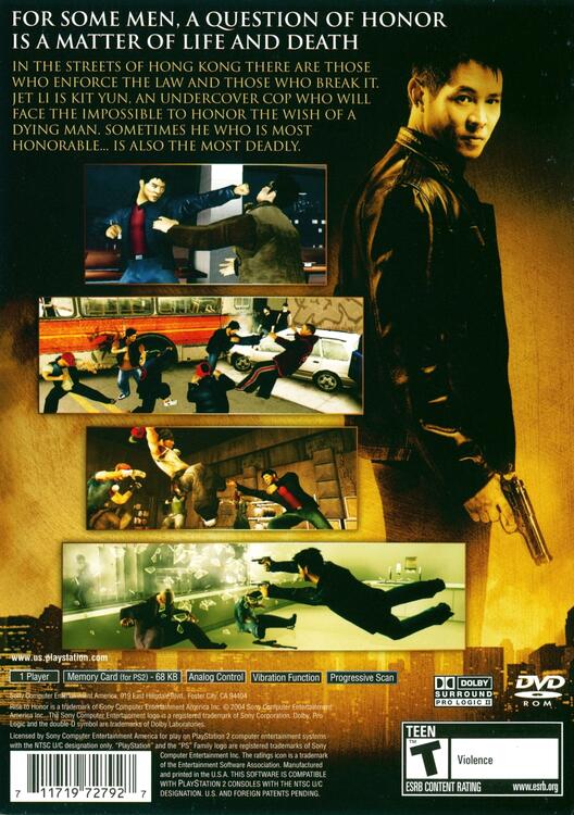 Jet Li: Rise to Honor (usagé)