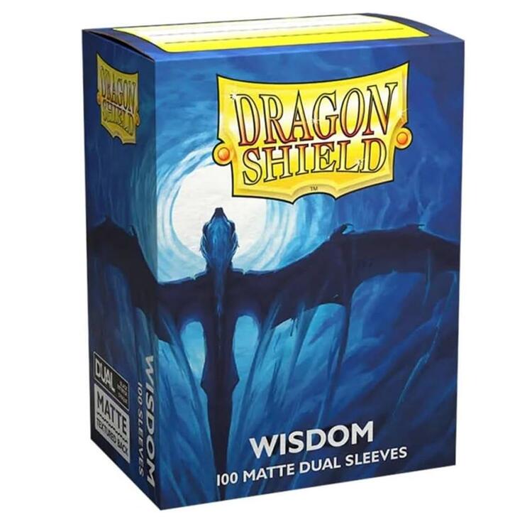 Dragon Shield - 100 Standard Size Card Protectors (3" X 4") - Matte Dual