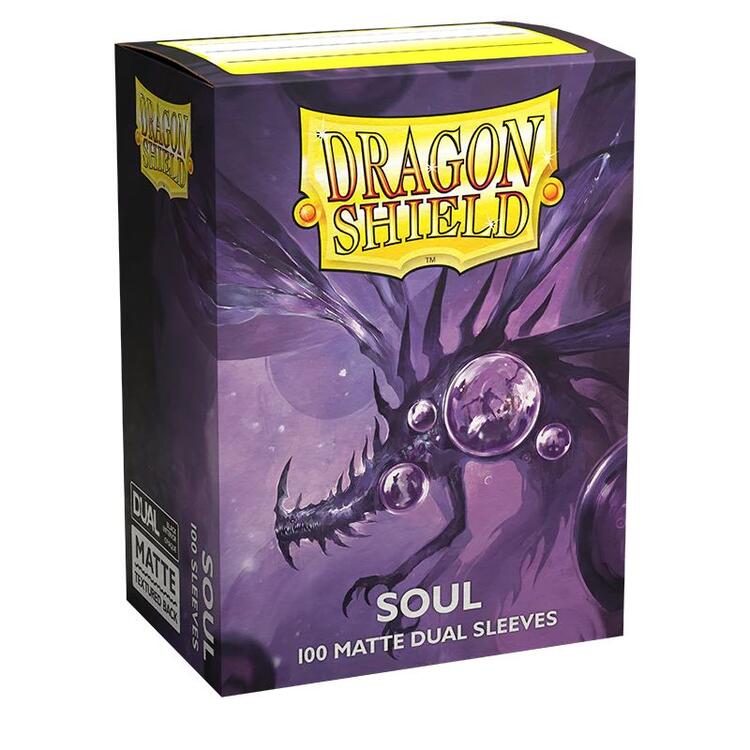 Dragon Shield - 100 Standard Size Card Protectors (3" X 4") - Matte Dual