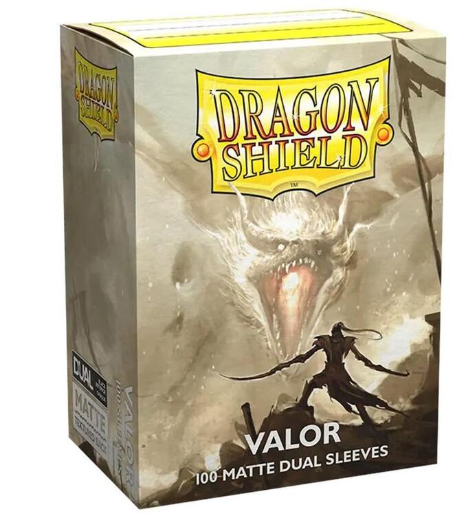 Dragon Shield - 100 Standard Size Card Protectors (3" X 4") - Matte Dual