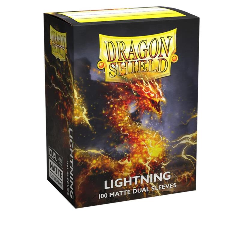 Dragon Shield - 100 Standard Size Card Protectors (3" X 4") - Matte Dual
