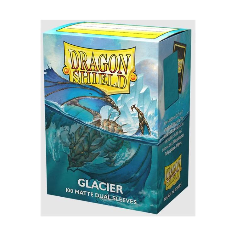 Dragon Shield - 100 Standard Size Card Protectors (3" X 4") - Matte Dual