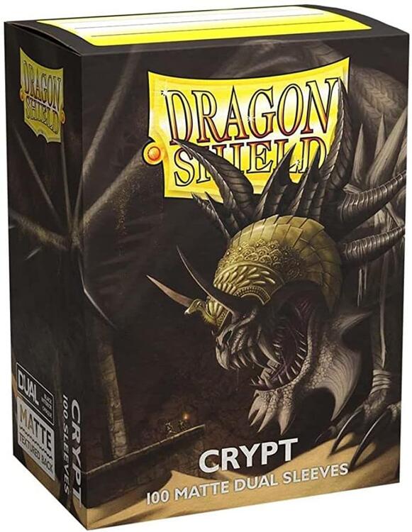 Dragon Shield - 100 Standard Size Card Protectors (3" X 4") - Matte Dual
