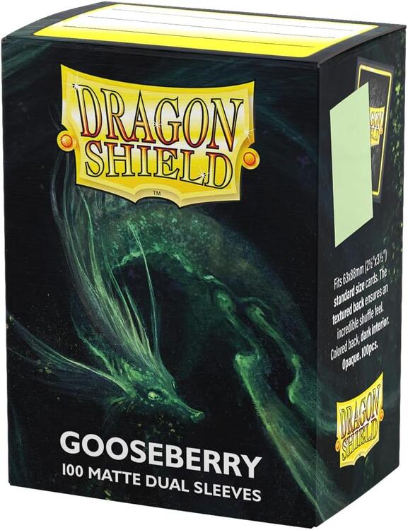 Dragon Shield - 100 protecteurs de carte grandeur standard  (3" X 4")  -  Matte Dual