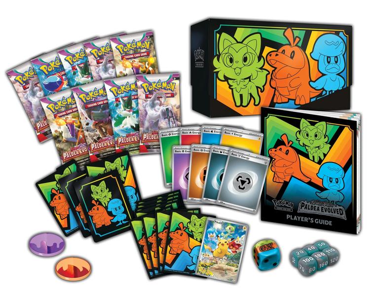Pokémon - Elite Trainer Box  -  Scarlet & Violet  -  Paldea Evolved