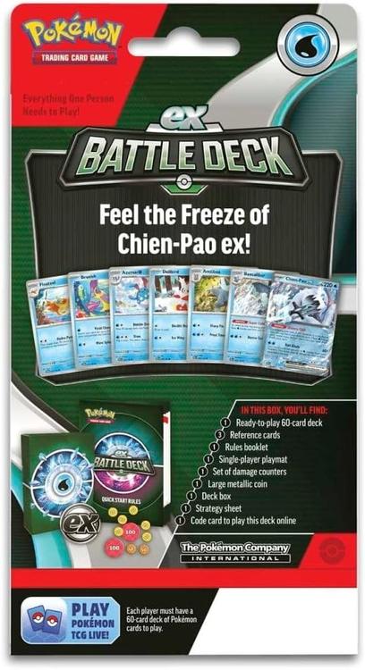 Pokémon - EX Battle deck  ( Chien-Pao ex / Tinkaton ex )