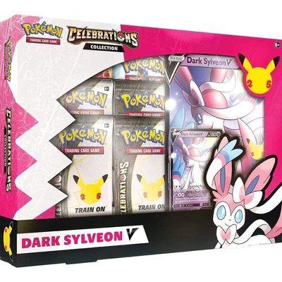 Pokémon - Boîte Celebrations Collection ( Lance's Charizard V - Dark Sylveon V )