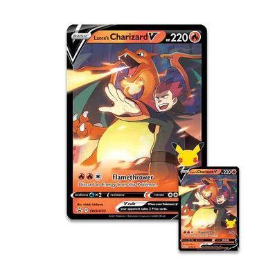 Pokémon - Boîte Celebrations Collection ( Lance's Charizard V - Dark Sylveon V )