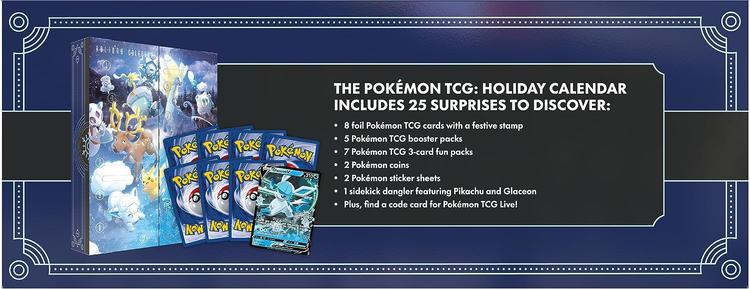 Pokémon - Holiday calendar - Calendier de l'avent 2023