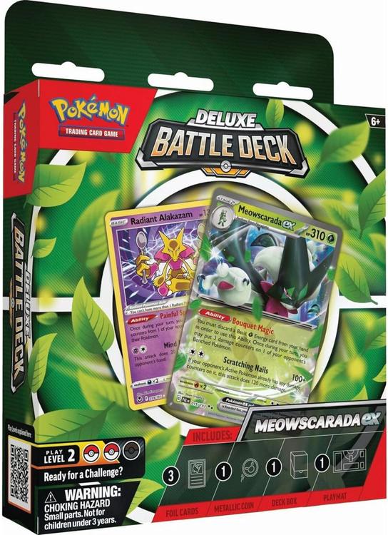 Pokémon - Deluxe Battle deck  ( Meowscarada Ex / Quaquaval ex )