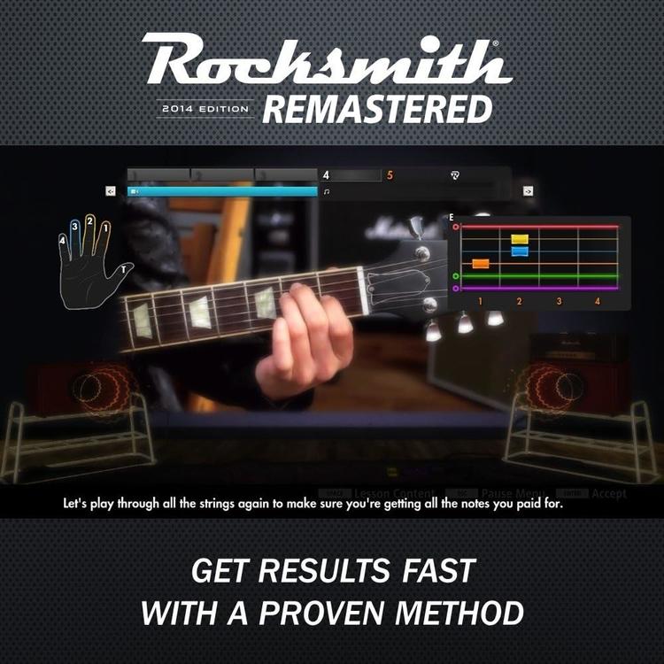 Rocksmith 2014 edition remastered (usagé)