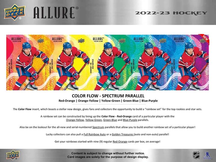 Upper Deck - Booster Hobby - 2022-23 Hockey Allure