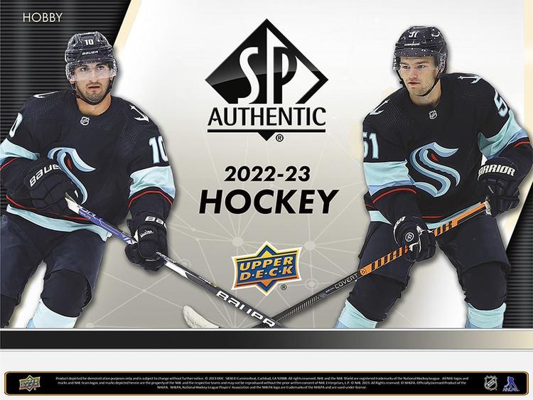 Upper Deck - Booster Hobby - SP Authentic 2022-23 Hockey
