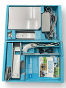 Nintendo Wii System Console (RVL-001) GameCube Compatible (Tested & Work) [Wii Sports Bundle] (usagé)