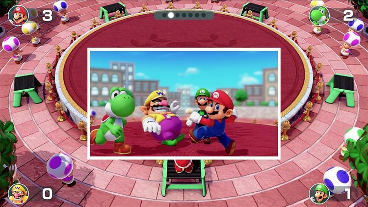 Super Mario Party + joy-Con (L)/(R) red / blue