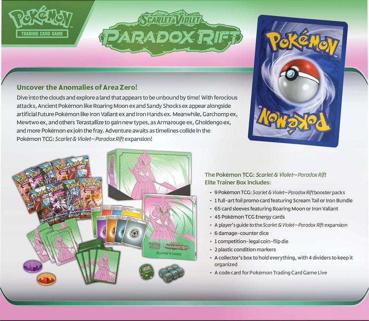 Pokémon - Elite Trainer Box - Scarlet & Violet - Paradox Rift
