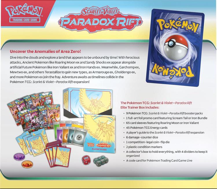 Pokémon - Elite Trainer Box - Scarlet & Violet - Paradox Rift