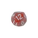 Role 4 initiative - Set of 15 polyhedral dice - Fighter's Resolve broadcast with symbol