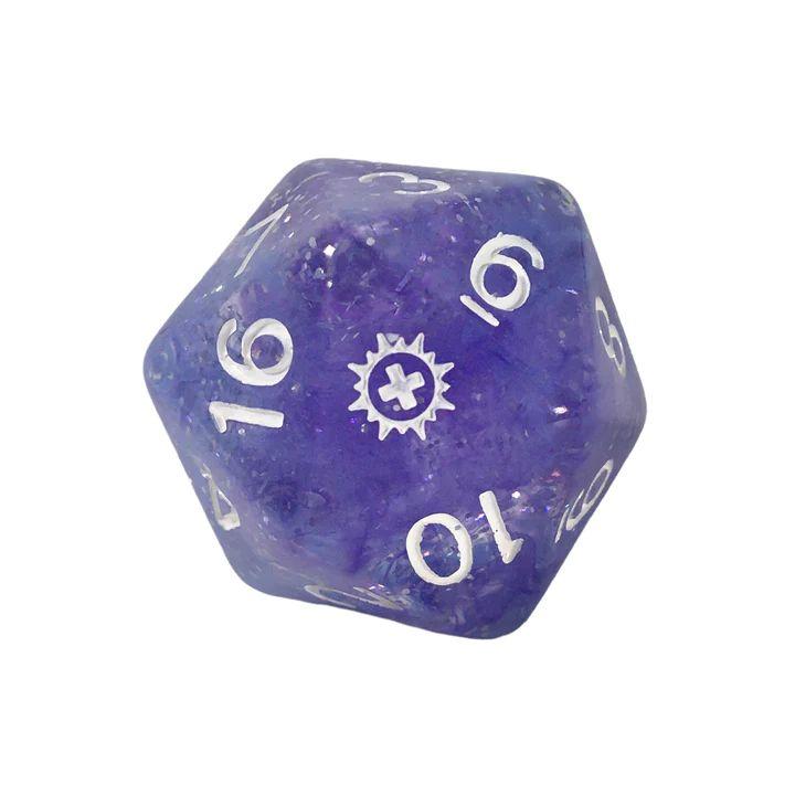 Role 4 initiative - Ensemble de 7 dés polyédriques  -  Diffusion Cleric's Divinity avec symbole