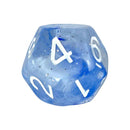 Role 4 initiative - Set of 15 polyhedral dice - Wizard's Arcana spread with symbol