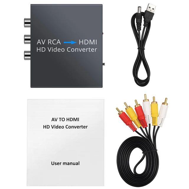 Neoteck - Convertisseur audio/vidéo (RCA) vers HDMI