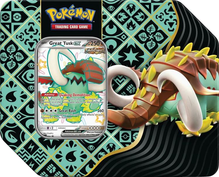 Pokémon - Scarlet & Violet  -  Paldea Fates Tin
