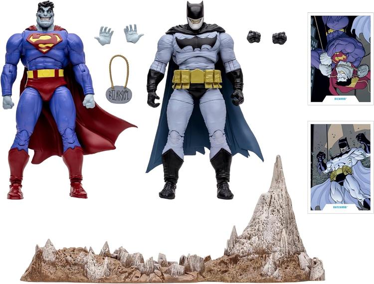 McFarlane - Figurine action de 17.8cm - DC Multiverse - Bizarro & Batzarro