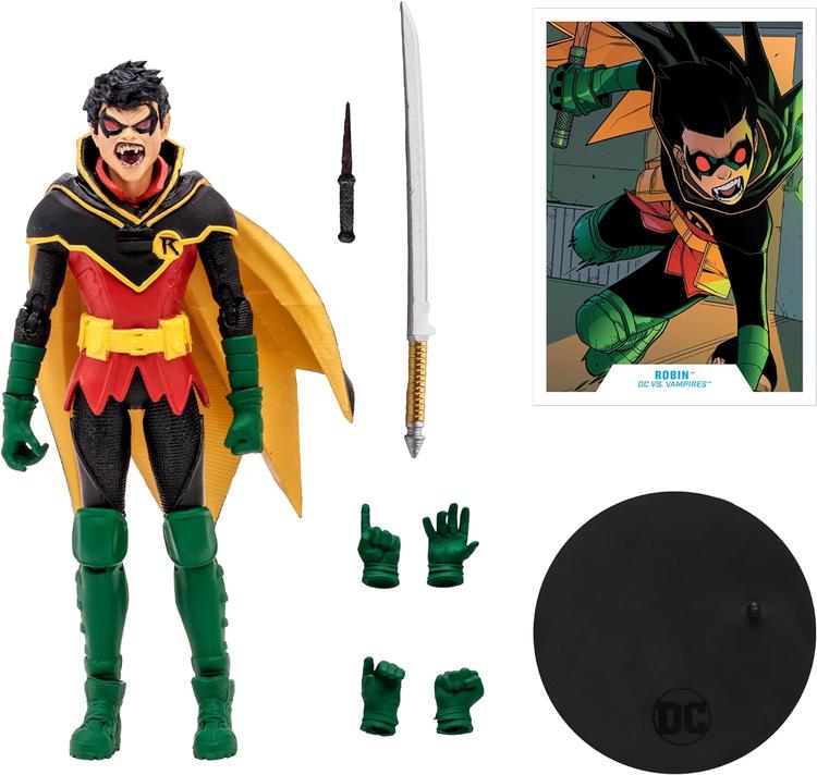 McFarlane - Gold Label collection  -  Figurine action de 17.8cm  -  DC Multiverse  -  DC vs Vampires  -  Robin