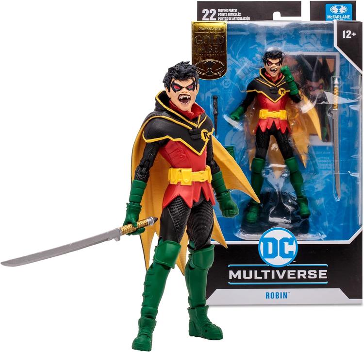 McFarlane - Gold Label collection  -  Figurine action de 17.8cm  -  DC Multiverse  -  DC vs Vampires  -  Robin