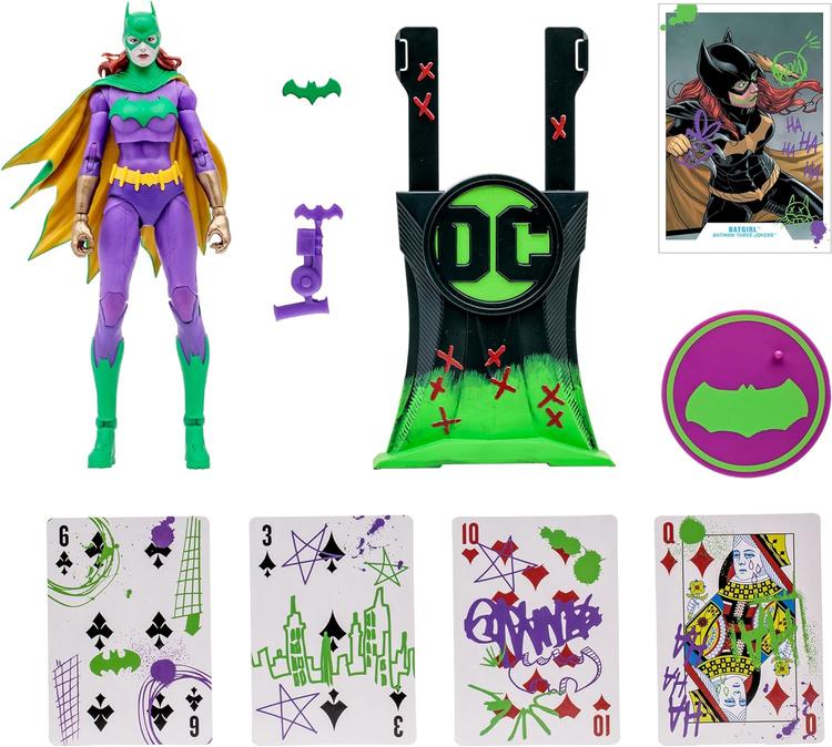 McFarlane - Gold Label collection  -  Figurine action de 17.8cm  -  DC Multiverse  -  Batman Three Jokers  -  Batgirl