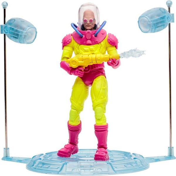 McFarlane - Gold Label collection  -  Figurine action de 17.8cm  -  DC Multiverse  -  The Ice Crimes of Mr. Zero  -  Mr. Freeze Black Light Edition (Authenticated Limited Edition - 7350 Pcs)