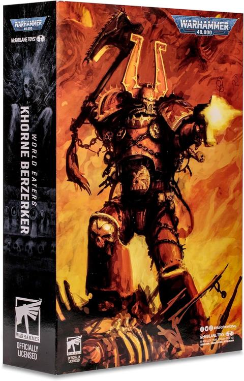 McFarlane - Figurine action de 17.8cm  -  Warhammer 40.000  -  World Eaters  -  Khorne Berzerker