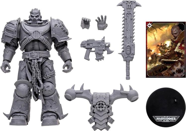 McFarlane - Figurine action de 17.8cm  -  Warhammer 40.000  -  World Eaters  -  Khorne Berzerker Artist Proof