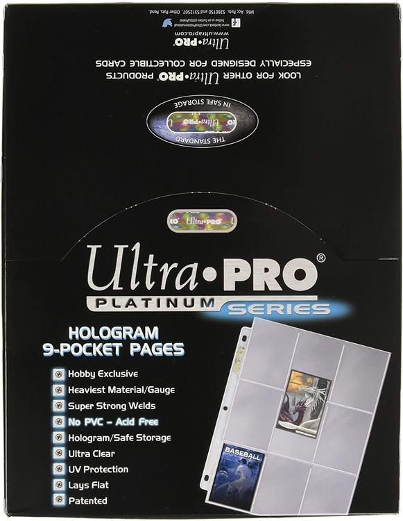 Ultra Pro - 100 Pages 9-Pocket Top-Loading Binder - Platinum Series